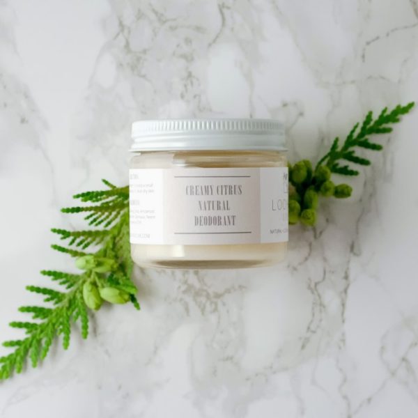 Creamy Citrus Natural Deodorant